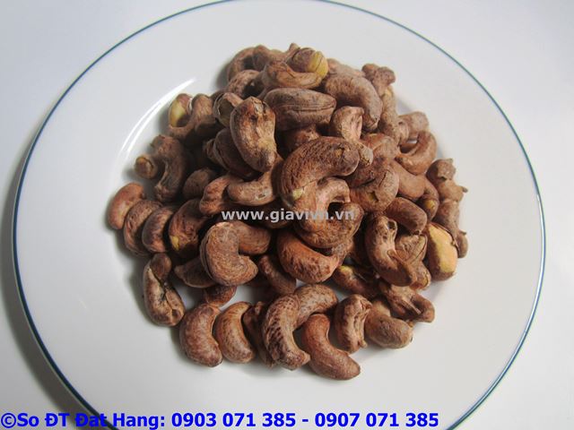 Hạt Điều Vỏ Lụa Rang Muối Cao Cấp