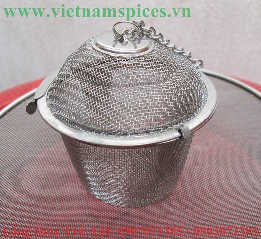 Lồng Inox Dùng để Pha Trà (5x5cm)