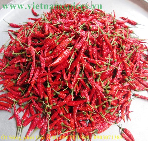 Ớt Hiểm Khô Phơi Gió Cao Cấp