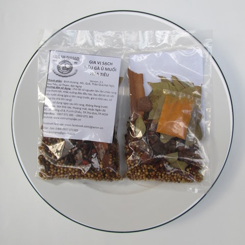 Set Gia Vị Gà Ủ Muối Hoa Tiêu